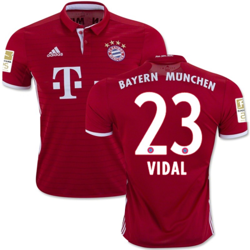 16/17 Bayern Munich #23 Arturo Vidal 