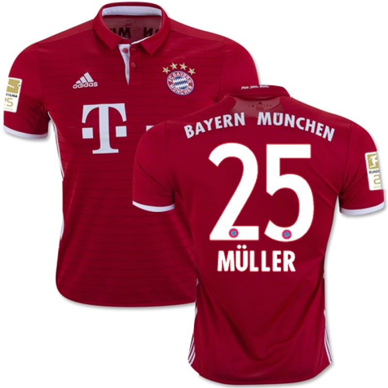 16/17 Bayern Munich #25 Thomas Muller 
