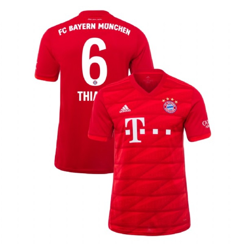 الدفه 2016-17 Bayern Munich #6 THIAGO Home Soccer Women's Red AAA+ Shirt شوربة الشوفان