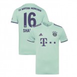 Bayern Munich 2018/19 Away #16 Meritan Shabani Light Green Replica Jersey