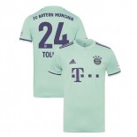 Bayern Munich 2018/19 Away #24 Corentin Tolisso Light Green Authentic Jersey Jersey