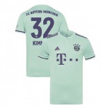 Bayern Munich 2018/19 Away #32 Joshua Kimmich Light Green Authentic Jersey Jersey