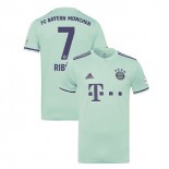 Bayern Munich 2018/19 Away #7 Franck Ribery Light Green Replica Jersey