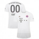 2019-20 Bayern Munich #00 Custom White Away Replica Jersey