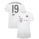 2019-20 Bayern Munich #19 Alphonso Davies White Away Replica Jersey