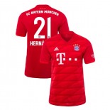 2019-20 Bayern Munich #21 Lucas Hernandez Red Home Authenitc Jersey