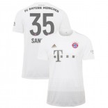 2019-20 Bayern Munich #35 Renato Sanches White Away Replica Jersey