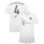 2019-20 Bayern Munich #4 Niklas Sule White Away Authenitc Jersey