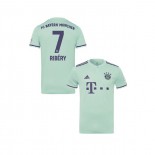 Youth Bayern Munich 2018/19 Away #7 Franck Ribery Light Green Replica Jersey