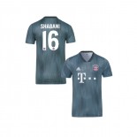 Youth Bayern Munich 2018/19 Third #16 Meritan Shabani Gray/Blue Authentic Jersey Jersey