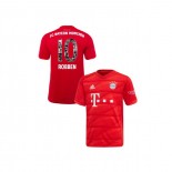 KID'S Bayern Munich 2019-20 Home Special Font #10 Arjen Robben Red Replica Jersey