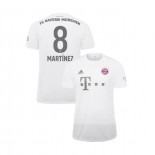 KID'S Bayern Munich 2019-20 Away #8 Javi Martinez White Replica Jersey
