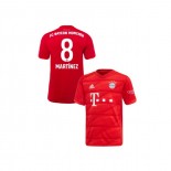 KID'S Bayern Munich 2019-20 Home #8 Javi Martinez Red Replica Jersey