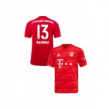 KID'S Bayern Munich 2019-20 Home #13 Rafinha Red Authenitc Jersey