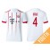 Youth - Niklas Sule #4 Bayern Munich 2017/18 White Champions League Third Replica Shirt