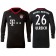 2017-18 Bayern Munich Sven Ulreich #26 Black Home Goalkeeper Long Shirt