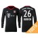 Youth 2017-18 Bayern Munich Sven Ulreich #26 Black Home Goalkeeper Authentic Long Shirt