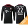 Youth 2017-18 Bayern Munich Tom Starke #22 Black Home Goalkeeper Authentic Long Shirt