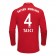 2016-2017 Bayern Munich Serdar Tasci #4 Home Soccer Jersey -  BUNDESLIGA Football Long Shirt 16/17 Online Sale Size XS|S|M|L|XL