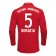 2016-2017 Bayern Munich Mehdi Benatia #5 Home Soccer Jersey -  BUNDESLIGA Football Long Shirt 16/17 Online Sale Size XS|S|M|L|XL