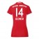Womens 2016-2017 Bayern Munich Xabi Alonso #14 Home Soccer Jersey -  BUNDESLIGA Football Shirt 16/17 Online Sale Size XS|S|M|L|XL
