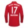 2016-2017 Bayern Munich Jerome Boateng #17 Home Soccer Jersey -  BUNDESLIGA Football Long Shirt 16/17 Online Sale Size XS|S|M|L|XL