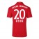 2016-2017 Bayern Munich Sebastian Rode #20 Authentic Home Soccer Jersey -  BUNDESLIGA Football Shirt 16/17 Online Sale Size XS|S|M|L|XL