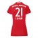 Womens 2016-2017 Bayern Munich Philipp Lahm #21 Home Soccer Jersey -  BUNDESLIGA Football Shirt 16/17 Online Sale Size XS|S|M|L|XL