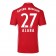 Youth 2016-2017 Bayern Munich David Alaba #27 Home Soccer Jersey -  BUNDESLIGA Football Shirt 16/17 Online Sale Size XS|S|M|L|XL