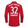2016-2017 Bayern Munich Joshua Kimmich #32 Home Soccer Jersey -  BUNDESLIGA Football Long Shirt 16/17 Online Sale Size XS|S|M|L|XL