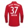 2016-2017 Bayern Munich Julian Green #37 Home Soccer Jersey -  BUNDESLIGA Football Long Shirt 16/17 Online Sale Size XS|S|M|L|XL