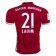 2016/17 Bayern Munich #21 Philipp Lahm Home Soccer Jersey - BUNDESLIGA Football Shirt 16/17 Online Sale Size XS|S|M|L|XL