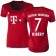 15/16 Germany FC Bayern Munchen Shirt - #7 Women's Franck Ribery Authentic Red Home Soccer Jersey - Football Shirt Online Sale Size XS|S|M|L|XL