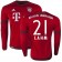 15/16 Germany FC Bayern Munchen Shirt - #21 Philipp Lahm Authentic Red Home Soccer Jersey - Football Shirt Online Sale Size XS|S|M|L|XL