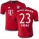 15/16 Germany FC Bayern Munchen Shirt - #23 Youth Pepe Reina Replica Red Home Soccer Jersey - Football Shirt Online Sale Size XS|S|M|L|XL