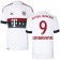 15/16 Germany FC Bayern Munchen Shirt - #9 Robert Lewandowski Replica White Away Soccer Jersey - Football Shirt Online Sale Size XS|S|M|L|XL