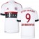 15/16 Germany FC Bayern Munchen Shirt - #9 Youth Robert Lewandowski Authentic White Away Soccer Jersey - Football Shirt Online Sale Size XS|S|M|L|XL