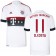 15/16 Germany FC Bayern Munchen Shirt - #11 Douglas Costa Authentic White Away Soccer Jersey - Football Shirt Online Sale Size XS|S|M|L|XL