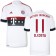 15/16 Germany FC Bayern Munchen Shirt - #11 Youth Douglas Costa Replica White Away Soccer Jersey - Football Shirt Online Sale Size XS|S|M|L|XL