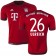15/16 Germany FC Bayern Munchen Shirt - #26 Sven Ulreich Authentic Red Home Soccer Jersey - Football Shirt Online Sale Size XS|S|M|L|XL