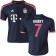 15/16 Germany FC Bayern Munchen Shirt - #7 Youth Franck Ribery Authentic Navy Third Soccer Jersey - Football Shirt Online Sale Size XS|S|M|L|XL