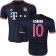 15/16 Germany FC Bayern Munchen Shirt - #10 Arjen Robben Authentic Navy Third Soccer Jersey - Football Shirt Online Sale Size XS|S|M|L|XL