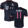 15/16 Germany FC Bayern Munchen Shirt - #11 Douglas Costa Authentic Navy Third Soccer Jersey - Football Shirt Online Sale Size XS|S|M|L|XL