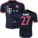 15/16 Germany FC Bayern Munchen Shirt - #27 David Alaba Authentic Navy Third Soccer Jersey - Football Shirt Online Sale Size XS|S|M|L|XL