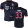 15/16 Germany FC Bayern Munchen Shirt - #33 Ivan Lucic Authentic Navy Third Soccer Jersey - Football Shirt Online Sale Size XS|S|M|L|XL