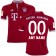 Youth 16/17 Bayern Munich Customized Replica Red Home Jersey