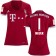 Women's 16/17 Bayern Munich #1 Manuel Neuer Replica Red Home Jersey