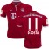16/17 Bayern Munich #11 Douglas Costa Replica Red Home Jersey