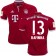 16/17 Bayern Munich #13 Rafinha Replica Red Home Jersey