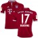 Youth 16/17 Bayern Munich #17 Jerome Boateng Authentic Red Home Jersey